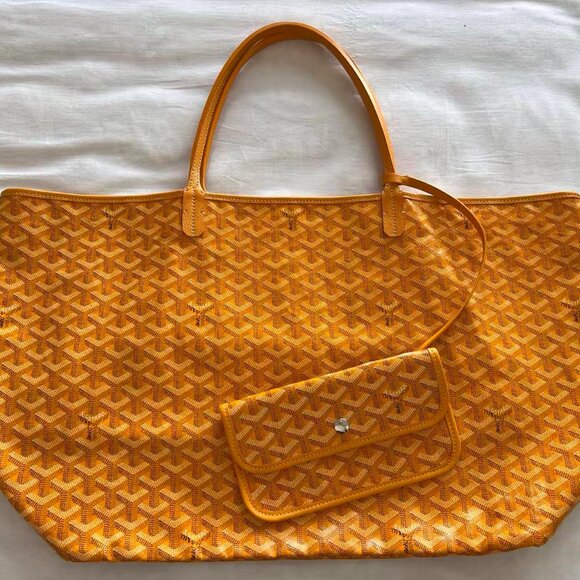 Goyard Yellow GM St Louise Tote Bag - Picture 1 of 6